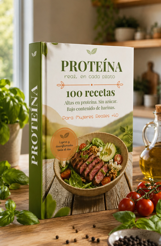 100 RECETAS ALTAS EN PROTEÍNA PARA MUJERES +40